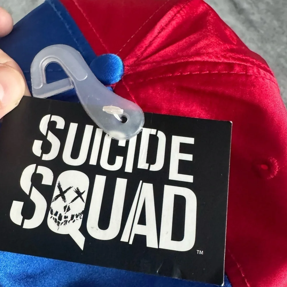 Rare & Collectors DC Comics Harley Quinn Property of Joker Satin Snapback Hat - Picture 4 of 9